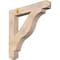 Ekena Millwork Funston Craftsman Smooth Bracket, Douglas Fir, 5 1/2"W x 40"D x 40"H BKT06X40X40FST04SDF - alternate 1